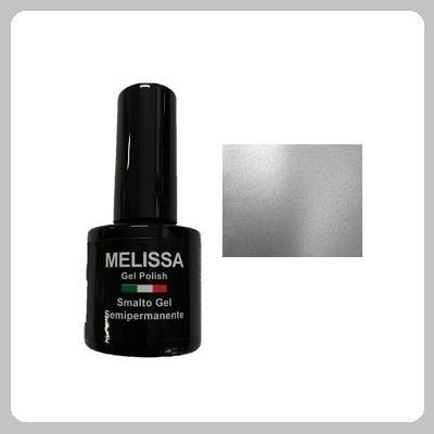 MELISSA gel polish 7 ml - col. 142 / silver metal
