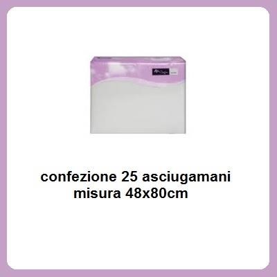 AIR CLEAN Air Laid asciug. 80x48 cm - cf 25 pz