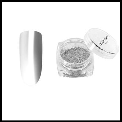 PIGMENTO nail art effetto specchio ARGENTO - 1 gr