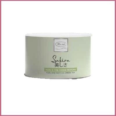 SAKIRA cera lipo 400 ml - yuzu e thé verde matcha