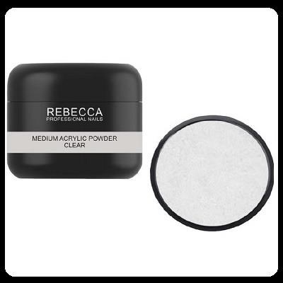 REBECCA medium acrylic powder 30 gr - clear