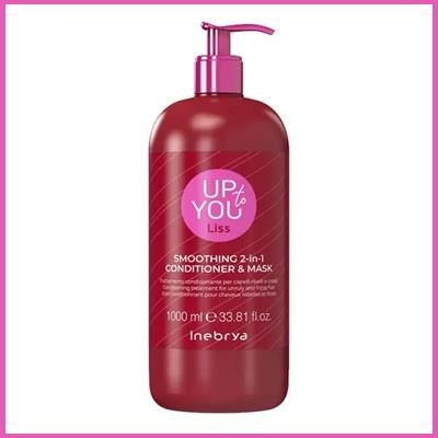 INEBRYA Up To You Liss maschera 2in1 - 1000 ml