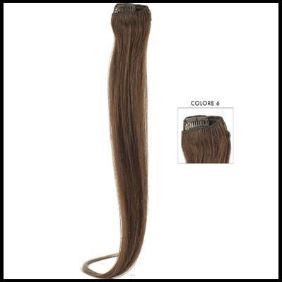 FEMME Easy clip - ciocca extension 3 clip - col. 6 - biondo scuro