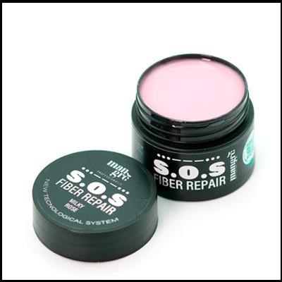 MANGRE' SOS Fiber gel 15 ml - milky rose