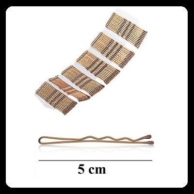 Ferretti ondulati biondo - blister 72 pz