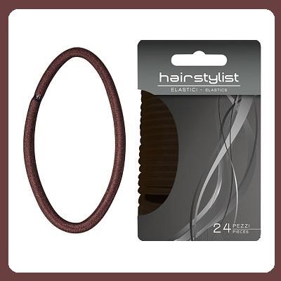 ELASTICI in tessuto cf 24 pz - brown