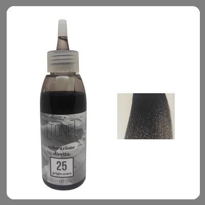 I-TONE Colore diretto 100 ml - 25 grigio scuro