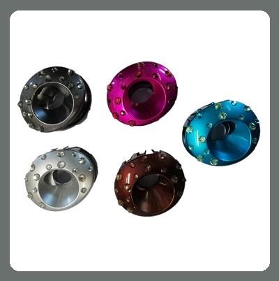 Pinza strass ovale - 6 cm