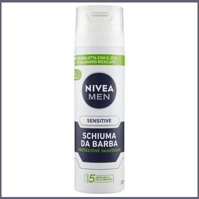 NIVEA schiuma barba sensitive - 200 ml