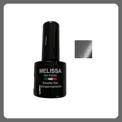 MELISSA gel polish 7 ml - col. 82 / grigio metallic