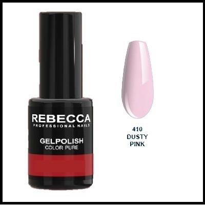 REBECCA soak off gel polish 5 ml - 410 / dusty pink