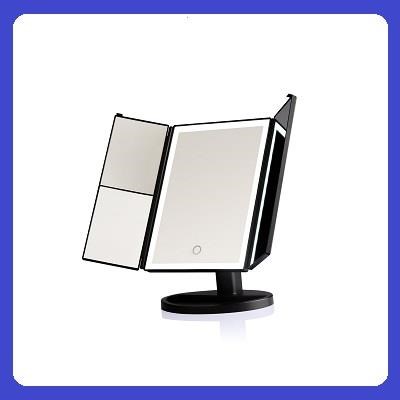 MAKE-UP MIRROR - specchio a led con tre ante