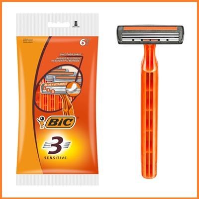 BIC 3 Sensitive lamette U&G - cf 6 pz