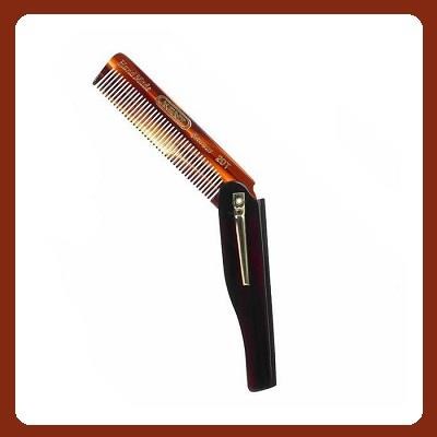 KENT pettine pieghevole da uomo- 85 mm