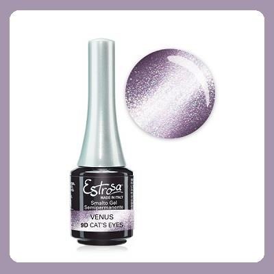 ESTROSA smalto gel semip. 7 ml - cat's eye VENUS 9D