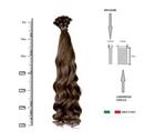 FEMME Keratin Hair Extensions ricce - cf 20 pz - col. 4 FEMME Keratin Hair Extensions ricce - cf 20 pz - col. 4