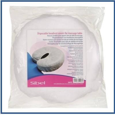 Federe monouso per cuscino facciale da lettino - cf 100 pz