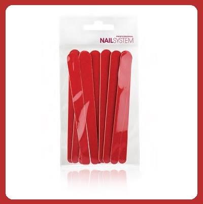 NAIL SYSTEM lima monouso marrone - cf 10 pz - grana 100 NAIL SYSTEM lima monouso marrone - cf 10 pz - grana 100