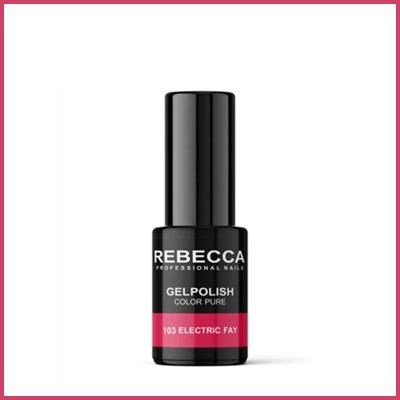REBECCA soak off gel polish 5 ml - 103 / electric fay