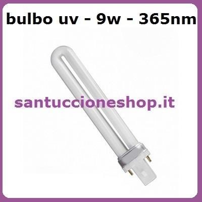 Bulbo ricambio 9w per lampada UV 36w
