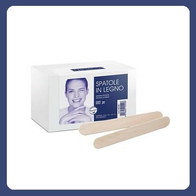 PREMIUM spatoline cera in legno - cf 200 pz