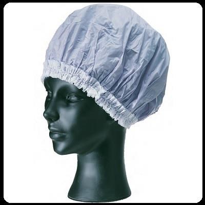 Cuffia doccia con merletto elastico - colori assortiti Cuffia doccia con merletto elastico - colori assortiti