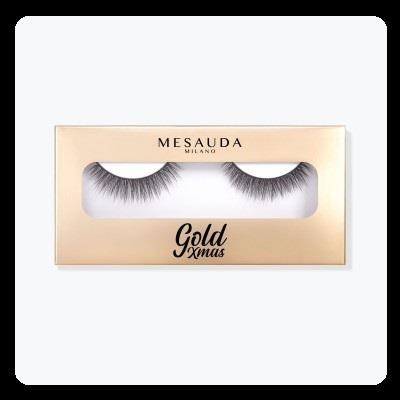 MESAUDA Gold Xmas ciglia finte - 203