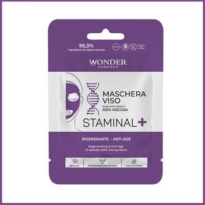 WONDER Staminal+ maschera viso in tessuto