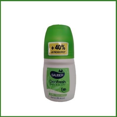 SAUBER deo roll on 70 ml - Fresh