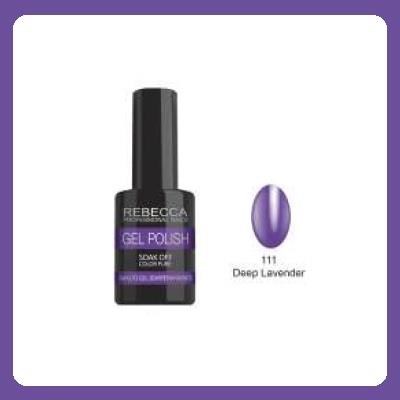REBECCA soak off gel polish 5 ml - 111 / deep lavender