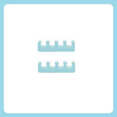 NAIL SYSTEM separadita morbidi - cf 2 pz