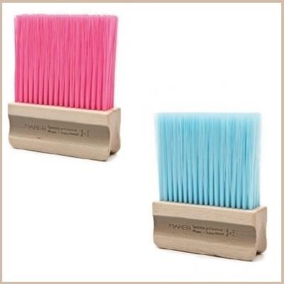 Pennello levacapelli in faggio con setole in nylon