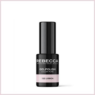 REBECCA soak off gel polish 5 ml - 195 / Lisboa