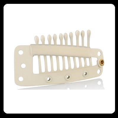 CLIPS extension pettinini cf 20 pz - beige CLIPS extension pettinini cf 20 pz - beige