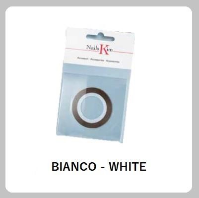 NAILS KIM nail striping unghie - BIANCO