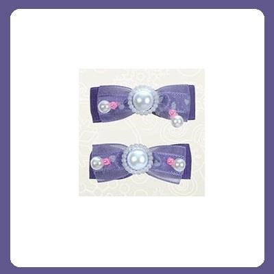BIJOUX fermaglio fiocco bimba - cf 2 pz viola BIJOUX fermaglio fiocco bimba - cf 2 pz viola