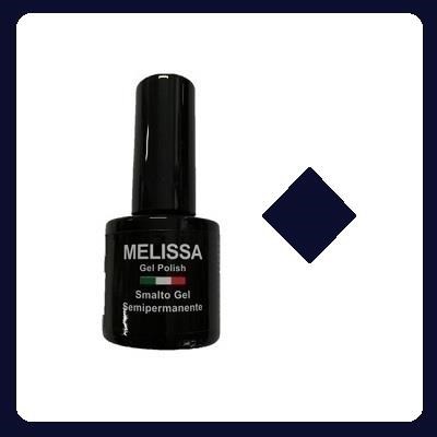 MELISSA gel polish 7 ml - col. 206 / dark blue