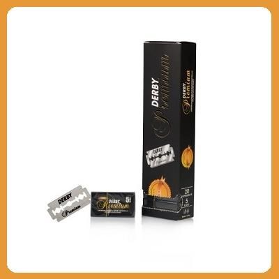 DERBY PREMIUM Black lame per rasoio barba - cf 100 pz DERBY PREMIUM Black lame per rasoio barba - cf 100 pz