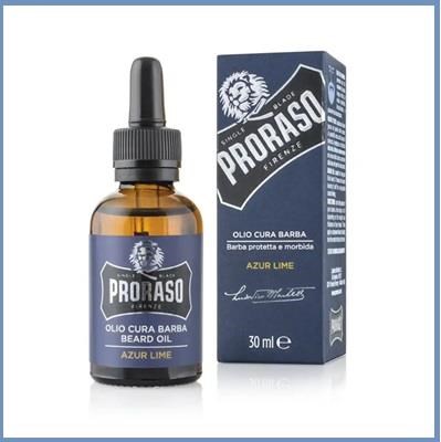 PRORASO Azur Lime olio cura barba - 30 ml