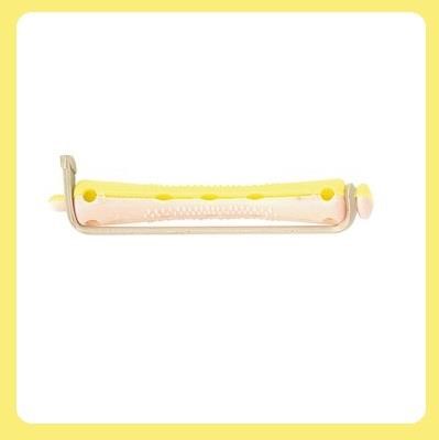 Bigodino permanente corto (rosa/giallo) - 7 mm