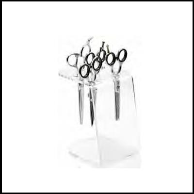 Portaforbici in plexiglass - 6 posti