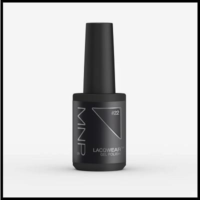 MNP Lacqwear gel polish 10 ml col. 22 / black out MNP Lacqwear gel polish 10 ml col. 22 / black out