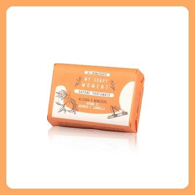SAPONE profumato 100 gr - ARANCIA e CANNELLA