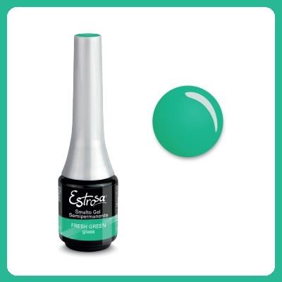 ESTROSA Glass smalto gel semip. 7 ml - fresh green ESTROSA Glass smalto gel semip. 7 ml - fresh green