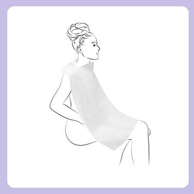 Bavaglio in TNT per pulizia viso - cf 100 pz