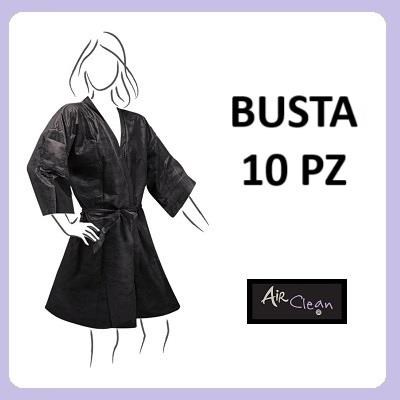 AIR CLEAN Kimono tnt cf 10 pz - nero