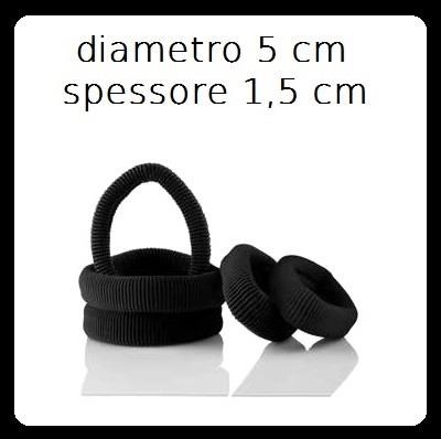 Elastico maxi nero Elastico maxi nero