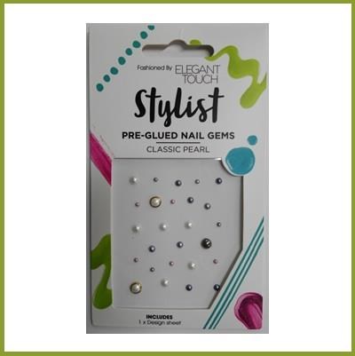 CLASSIC PEARL nail art stickers