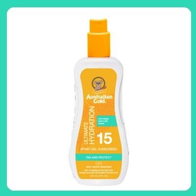 AUSTRALIAN GOLD spray gel 237 ml - spf 15