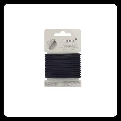 ELASTICO in tessuto cf 12 pz - nero